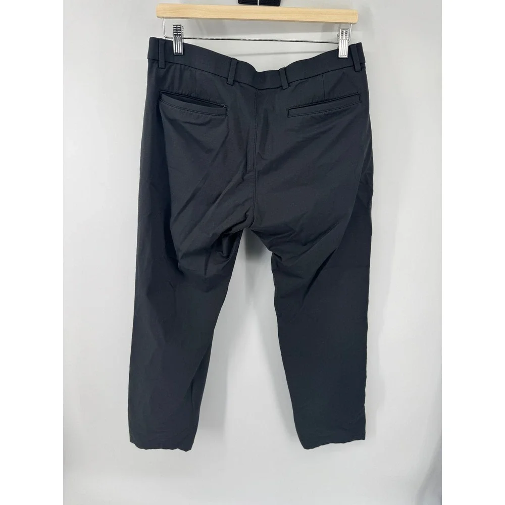 Lauren Ralph Lauren Mens Black Stretch Dress Pants Trousers 33W x 30L P33W X30L